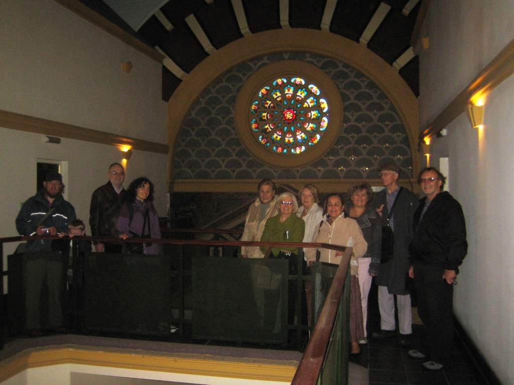 Inside the former East London synagogue, Rectory Square, Stepney