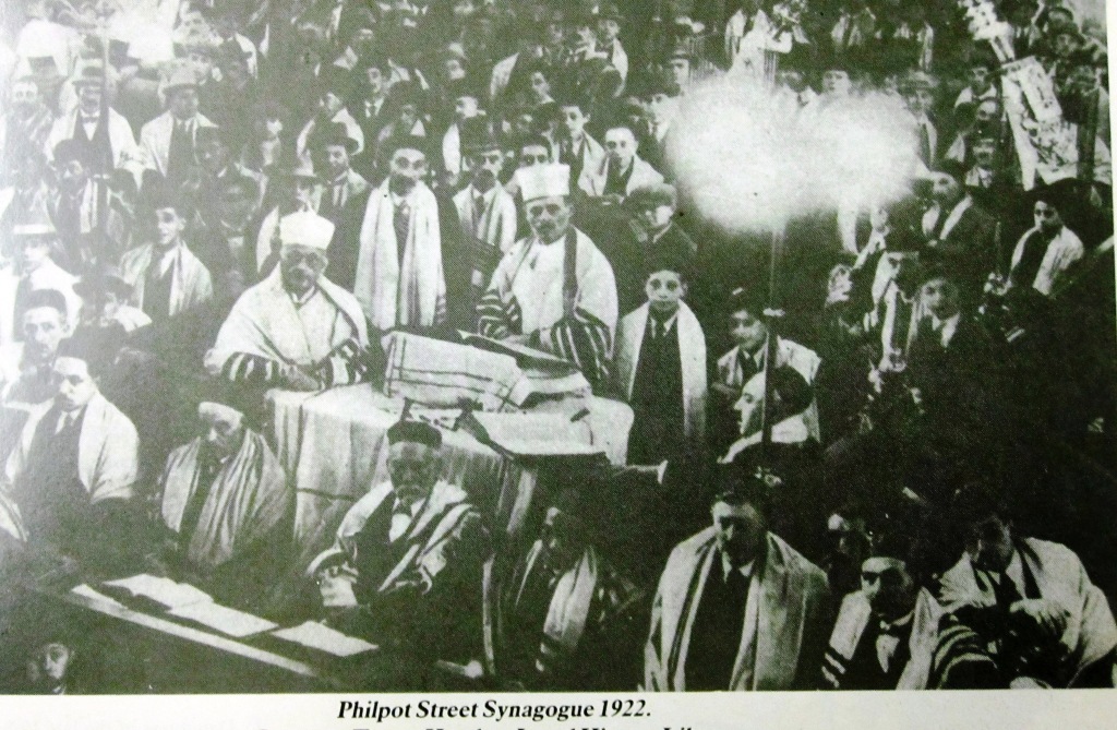 Philpot Street Synagogue 1922
