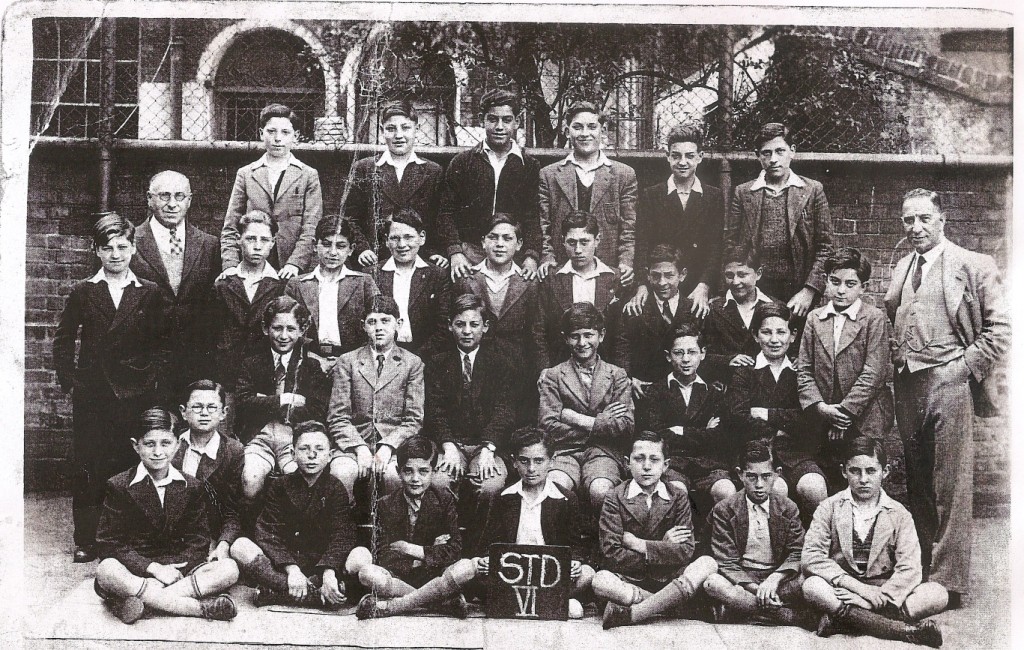 Stepney Jewish school, a 1938 class photo
